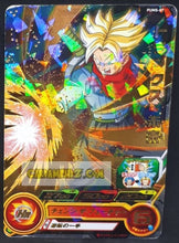 Charger l'image dans la galerie, Carte Super Dragon Ball Heroes Booster Pack Part 1 PUMS-07 (2017) (version or) bandai trunks pums sdbh promo cardamehdz point com