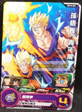 Carte Super Dragon Ball Heroes big bang mission part 10 BM10-003 (2021) bandai songohan & songoten sdbh commune cardamehdz point com mehdz atout