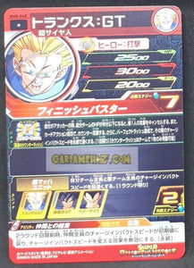 Carte Super Dragon Ball Heroes big bang mission part 8 BM8-048 (2021) bandai trunks gt sdbh commune cardamehdz point com