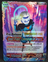 Charger l&#39;image dans la galerie, Carte Dragon Ball Super Card Game US Unison Warrior Series Boost Set 7 BT16-002 UC (pre release version) (2022) bandai great priest commander of angels dbs prisme holo cardamehdz point com mehdz atout