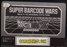 Charger l'image dans la galerie, Carte Dragon Ball Z Super Barcode Wars Vr Multi Scan Part 1 n°60 (1992) Bandai Jeece dbz 