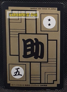 Carte dragon ball Z Carddass Part 91 n° 163 (1991) bandai bulma puar oolong tortue geniale dbz cardamehdz point com mehdz atout