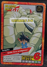 Charger l'image dans la galerie, Carte dragon ball gt Carddass Le Grand Combat Part 7 n°743 (1997) bandai Songoku dbgt cardamehdz point com mehdz atout