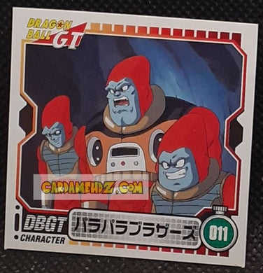 Carte dragon ball gt seal retsuden part 4 n ° 011 (2006) ensky les freres para dbgt cardamehdz point com mehdz atout