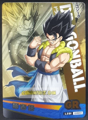 Carte dragon ball super trading card LZ01-GR03 (2014) star picture gogeta gold regular cardamehdz point com