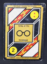 Charger l&#39;image dans la galerie, Carte dragon ball z Carddass fr Part 18 n°55 (Total n°701) (1995) bandai songohan songoten dbz cardamehdz verso