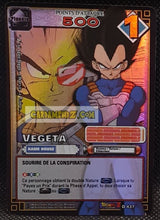 Charger l'image dans la galerie, Carte dragon ball z Carte À Jouer Et À Collectionner JCC fr Part 4 n° D-437 (2006) (pouvoir caché enfer) bandai Vegeta Deck force du mal dbz prisme holo foil cardamehdz point com