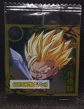 Charger l&#39;image dans la galerie, Carte dragon ball z Chou Senshi Sticker Wafer Super Part 11 n° 11-24 (2024) bandai songohan dbz rare cardamehdz point com mehdz atout