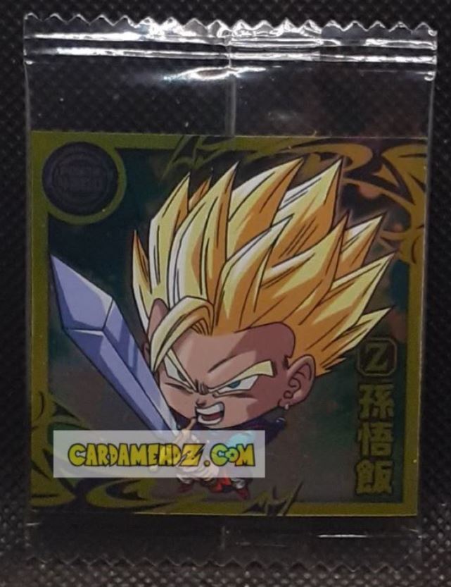 Carte dragon ball z Chou Senshi Sticker Wafer Super Part 11 n° 11-24 (2024) bandai songohan dbz rare cardamehdz point com mehdz atout