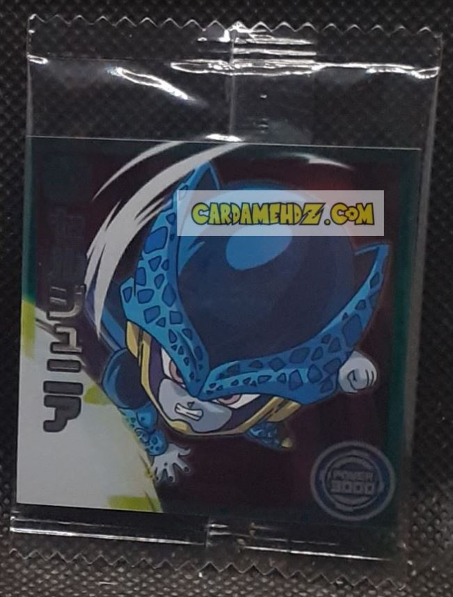 Carte dragon ball z Chou Senshi Sticker Wafer Super Part 12 n° 12-15 (2025) bandai cell junior dbz commune cardamehdz point com mehdz atout