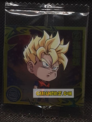 Carte dragon ball z Chou Senshi Sticker Wafer Super Part 12 n° 12-24 (2025) bandai songohan dbz rare cardamehdz point com mehdz atout