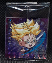 Charger l'image dans la galerie, Carte dragon ball z Chou Senshi Sticker Wafer Super Part 15 n° 15-06 (2025) bandai trunks dbz god rare 