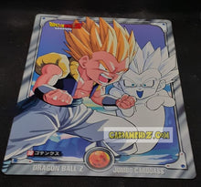 Charger l'image dans la galerie, Carte dragon ball z Jumbo Carddass Part 2 n° 16 (1995) Bandai Gotenks dbz cardamehdz point com