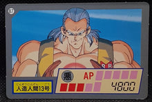 Charger l'image dans la galerie, Carte dragon ball z Super Barcode Wars Vr Multi Scan Part 2 n° 87 (1992) bandai cyborg 13 dbz
