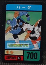 Charger l&#39;image dans la galerie, Carte dragon ball z Super Decisive Battle Card Part 2 n° 17 (1990) bandai jecce &amp; butta cardamehdz point com mehdz atout