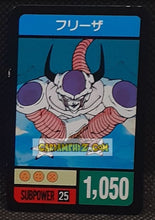 Charger l&#39;image dans la galerie, Carte dragon ball z Super Decisive Battle Card Part 2 n° 25 (1990) bandai freezer cardamehdz point com mehdz atout