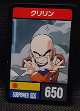 Charger l'image dans la galerie, Carte dragon ball z Super Decisive Battle Card Part 3 n° 10 bandai krilin