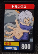 Charger l'image dans la galerie, Carte dragon ball z Super Decisive Battle Card Part 3 n° 16 bandai trunks 