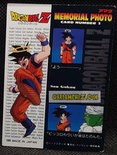 Charger l'image dans la galerie, Carte dragon ball z Trading Collection Memorial Photo Part 1 n°3 (1995) amada songoku dbz cardamehdz point com mehdz atout