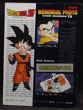 Charger l'image dans la galerie, Carte dragon ball z Trading Collection Memorial Photo Part 1 n°73 (1995) amada trunks &amp; songoten dbz cardamehdz point com mehdz atout
