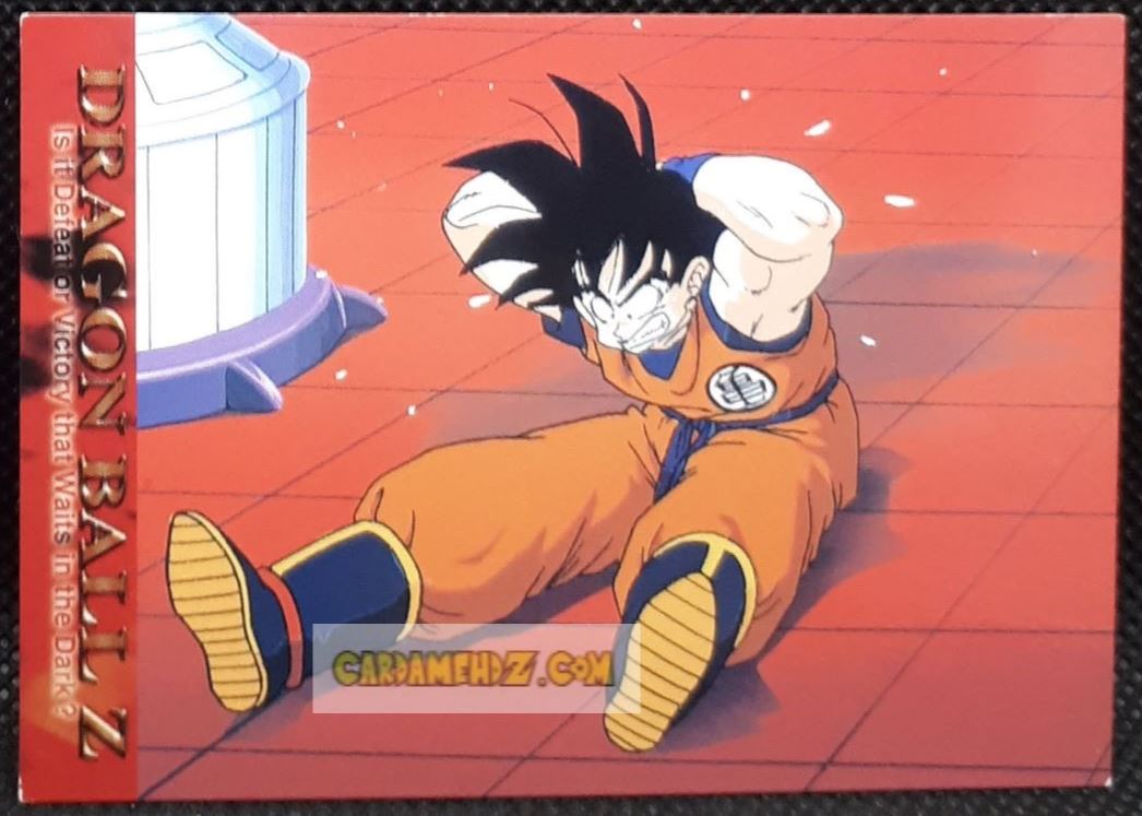 Carte dragon ball z Trading card DBZ news Part 2 n°58 (2004) Amada son goku dbz cardamehdz point com mehdz atout