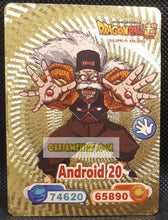 Charger l&#39;image dans la galerie, Carte dragon ball z fan card anglaise android 20 dbz cardamehdz point com mehdz atout