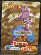 Charger l&#39;image dans la galerie, Carte dragon ball z fan card anglaise beerus dbz cardamehdz point com mehdz atout