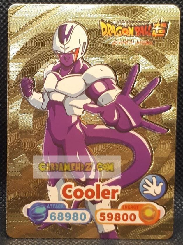 Carte dragon ball z fan card anglaise cooler dbz cardamehdz point com mehdz atout