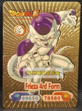 Carte dragon ball z fan card anglaise freezer 4rd form dbz cardamehdz point com mehdz atout