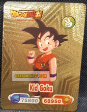 Charger l'image dans la galerie, Carte dragon ball z fan card anglaise kid goku dbz cardamehdz point com mehdz atout