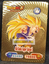 Charger l&#39;image dans la galerie, Carte dragon ball z fan card anglaise kid goku super saiyan 3 dbz cardamehdz point com mehdz atout