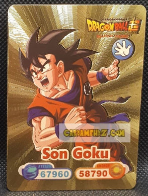 Carte dragon ball z fan card anglaise son goku dbz cardamehdz point com mehdz atout