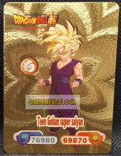 Charger l&#39;image dans la galerie, Carte dragon ball z fan card anglaise teen gohan super saiyan dbz cardamehdz point com mehdz atout