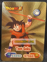 Charger l&#39;image dans la galerie, Carte dragon ball z fan card anglaise teen goku dbz cardamehdz point com mehdz atout