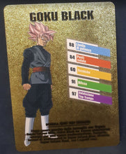 Charger l&#39;image dans la galerie, Carte dragon ball z fan card italienne black goku rose dbz cardamehdz