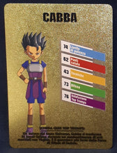 Charger l&#39;image dans la galerie, Carte dragon ball z fan card italienne cabba dbz cardamehdz