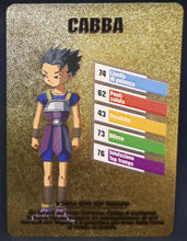 Charger l&#39;image dans la galerie, Carte dragon ball z fan card italienne cabba dbz cardamehdz 