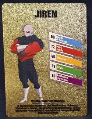 Carte dragon ball z fan card italienne jiren dbz cardamehdz