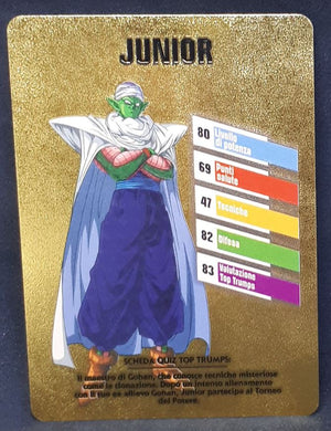 Carte dragon ball z fan card italienne junior dbz cardamehdz 