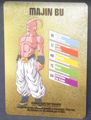 Carte dragon ball z fan card italienne majin bu dbz cardamehdz