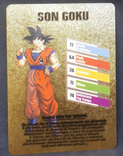 Charger l&#39;image dans la galerie, Carte dragon ball z fan card italienne songoku dbz cardamehdz