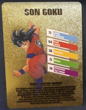 Charger l&#39;image dans la galerie, Carte dragon ball z fan card italienne songoku dbz cardamehdz 