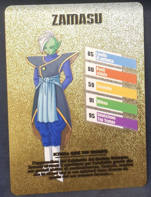 Carte dragon ball z fan card italienne zamasu dbz cardamehdz