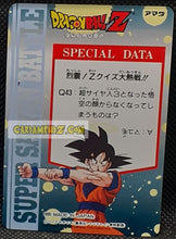 Charger l'image dans la galerie, Carte dragon ball z hero collection part 3 n° 324 (2001) amada songoku dbz prisme foil holo cardamehdz point com mehdz atout