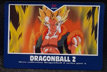 Charger l'image dans la galerie, Carte dragon ball z hero collection part 4 n° 341 (1995) amada gogeta dbz 