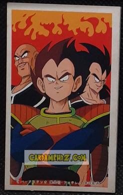Carte dragon ball z menko vegeta nappa radditz arc les saiyens dbz cardamehdz point com mehdz atout