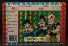 Charger l'image dans la galerie, Carte dragon ball z pp card part 12 n° 464 (1991) Amada vegeta &amp; krilin &amp; songohan dbz prisme foil holo cardamehdz point com