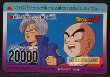 Charger l&#39;image dans la galerie, Carte dragon ball z pp card part 18 n° 793 (1992) Amada krilin &amp; trunks dbz cardamehdz pont com mehdz atout