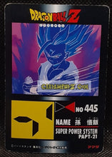 Charger l'image dans la galerie, Carte dragon ball z pp card part 21 n° 907 (Semi-Prisme Ligne (Pearl) (1993) Amada songohan dbz foil holo cardamehdz point com mehdz atout