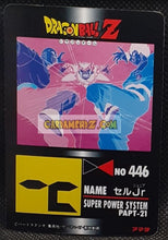 Charger l'image dans la galerie, Carte dragon ball z pp card part 21 n° 908 (1993) Amada yamcha &amp; tenshinhan vs cell dbz cardamehdz point com